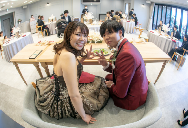 「結婚式をしてよかった！」